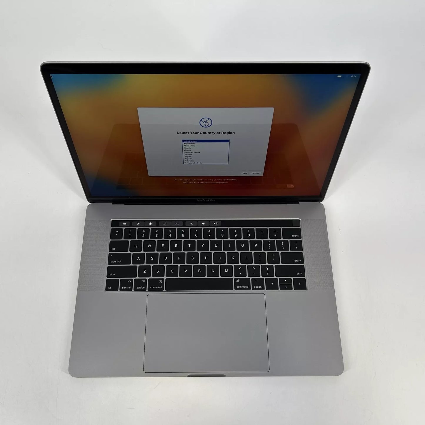 MacBook Pro 15 Touch Bar Gris espacial 2017